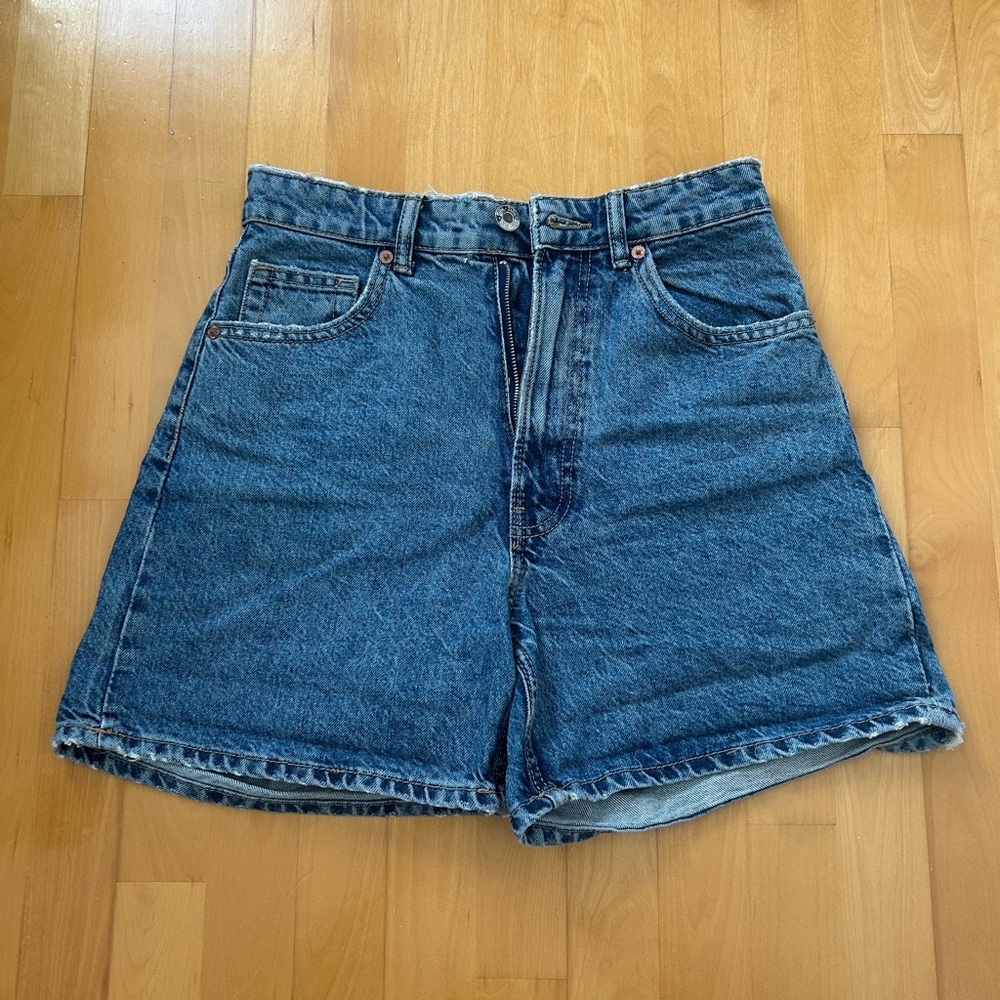 Denim Blue Women's Shorts